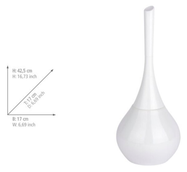 Scopino bianco Flakon - Wenko