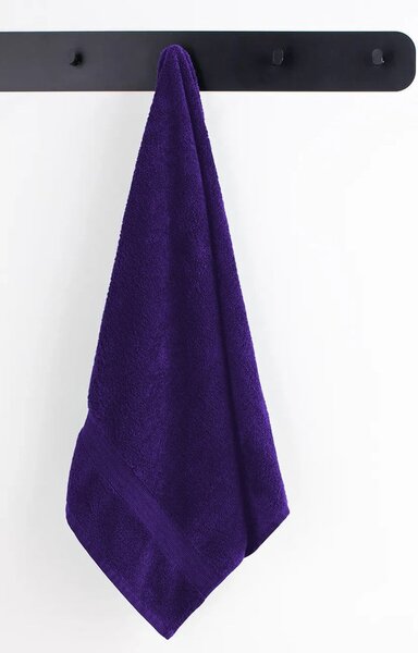 Set di 2 asciugamani in cotone viola e 4 asciugamani Marina - DecoKing