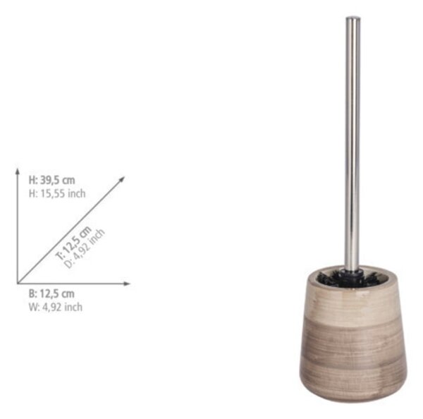 Scopino WC marrone chiaro in ceramica Pottery – Wenko