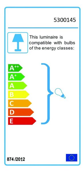 Lampada a sospensione di colore oro , ø 48 cm Lena - White Label
