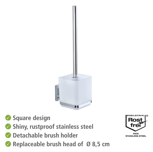 Supporto per scopino autoportante Vacuum-Loc, capacità di carico fino a 33 kg Quadro - Wenko
