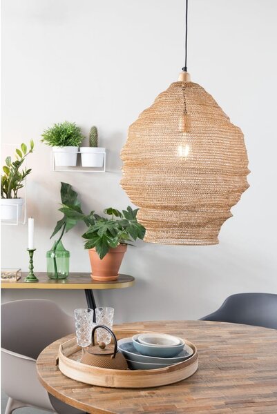 Lampada a sospensione di colore oro , ø 48 cm Lena - White Label