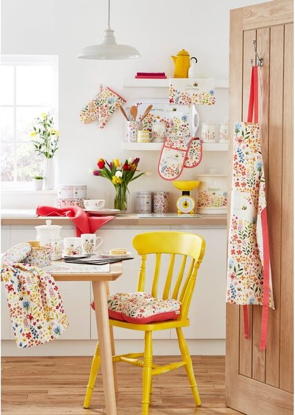 Cuscino reversibile in cotone Be Happy Bee Happy - Cooksmart ®