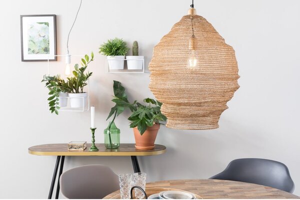 Lampada a sospensione di colore oro , ø 48 cm Lena - White Label
