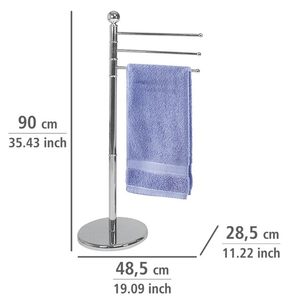 Esclusivo portasciugamani cromato - Wenko