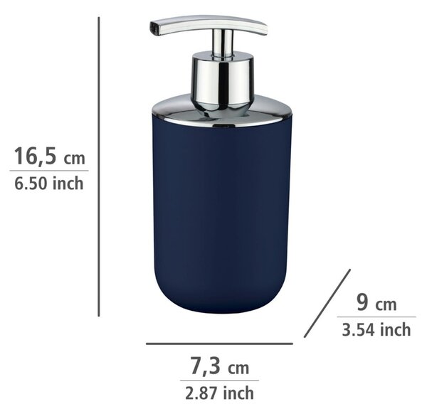 Distributore di sapone blu scuro Brasil - Wenko