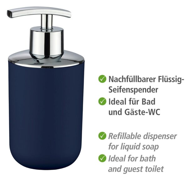 Distributore di sapone blu scuro Brasil - Wenko