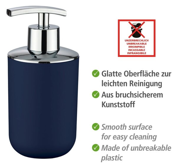 Distributore di sapone blu scuro Brasil - Wenko