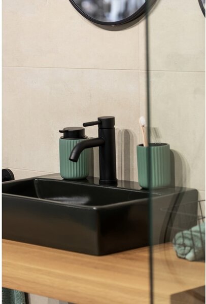 Distributore di sapone in ceramica verde Belluno - Wenko