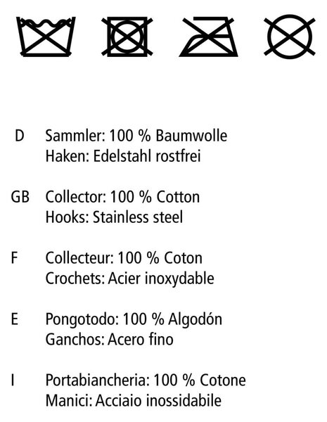 Porta Cesto per biancheria, 65 l Canguro - Wenko