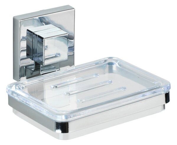 Portasapone autoportante Vacuum-Loc, 12 x 12 cm Quadro - Wenko