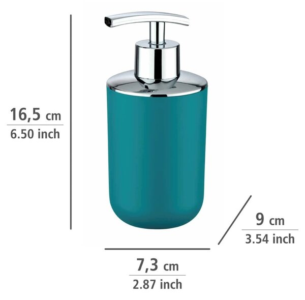 Distributore di sapone blu petrolio Benzina Brasil - Wenko