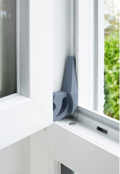 Fermaporta e fermavetri grigio e blu Multi-STOP® - Wenko