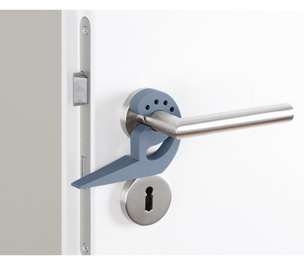 Fermaporta e fermavetri grigio e blu Multi-STOP® - Wenko