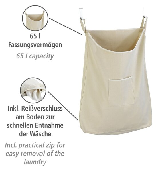 Porta Cesto per biancheria, 65 l Canguro - Wenko