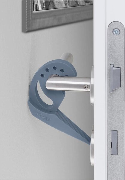 Fermaporta e fermavetri grigio e blu Multi-STOP® - Wenko