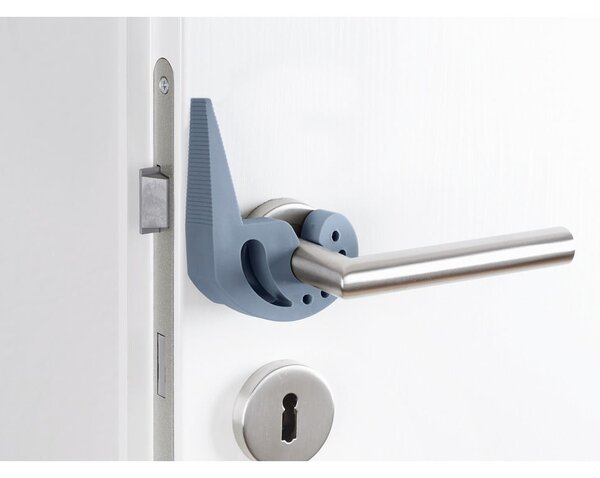Fermaporta e fermavetri grigio e blu Multi-STOP® - Wenko