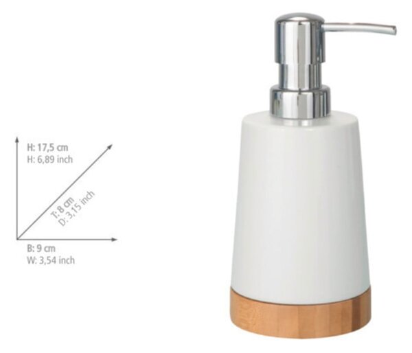 Distributore di sapone , 330 ml Bamboo - Wenko