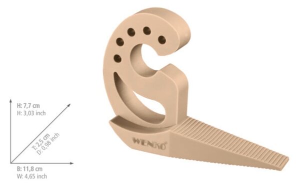 Tappo per porte e finestre beige Multi-STOP® - Wenko