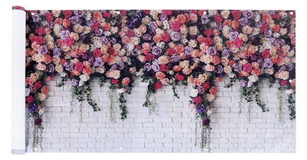 Schermo da balcone 500x85 cm Roses - Maximex