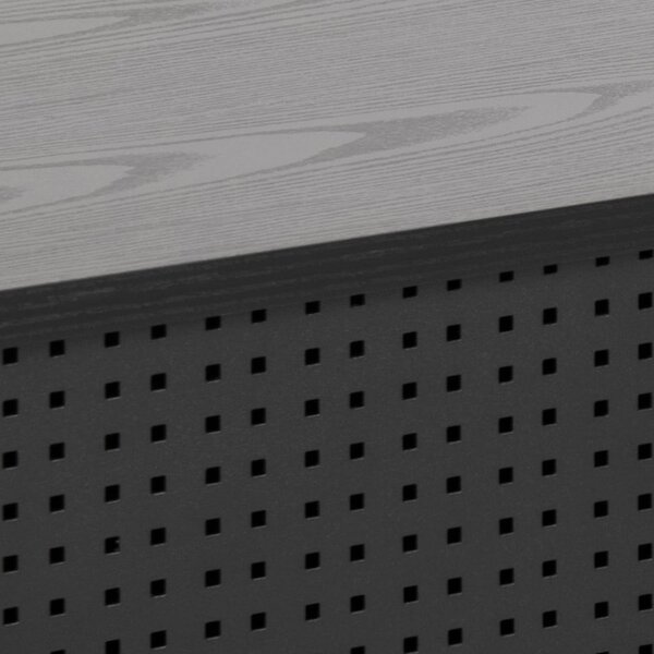 Tavolo TV nero in frassino 140x45 cm Angus - Actona
