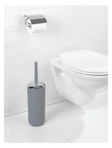 Set di accessori da bagno in plastica grigia Brasil - Wenko
