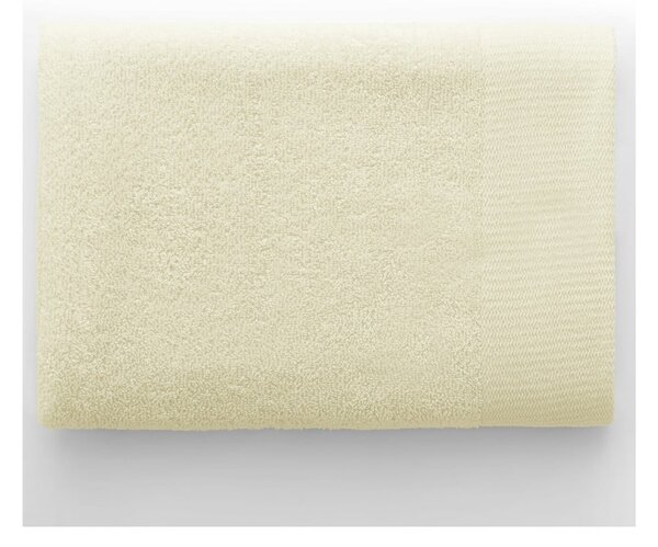 Set di asciugamani per viso e corpo tipo terry color crema in cotone 4 pz Amari – Restilo