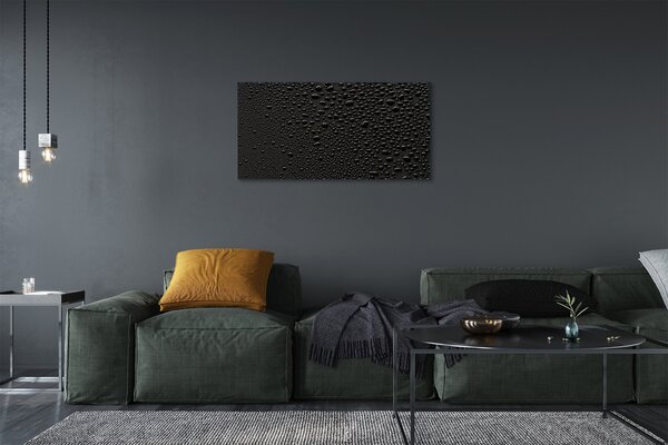 Quadro su tela Cade acqua di rugiada 100x50 cm