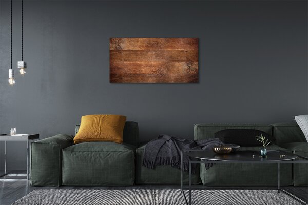 Stampa quadro su tela Barattolo di bordo di legno 100x50 cm