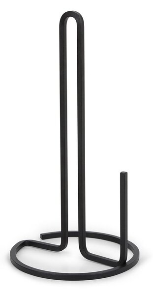 Porta asciugamani da cucina in acciaio nero ø 17 cm Squire - Umbra