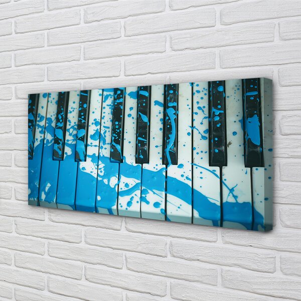 Quadro su tela Vernice per pianoforte 100x50 cm