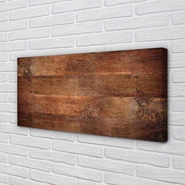 Stampa quadro su tela Barattolo di bordo di legno 100x50 cm