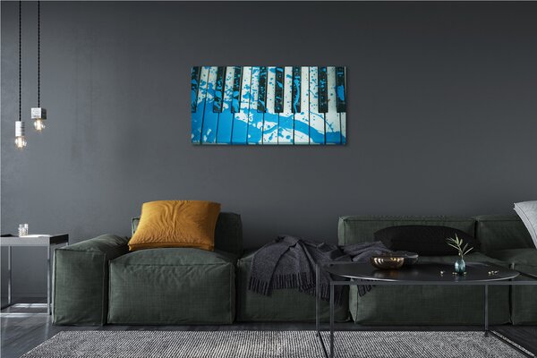 Quadro su tela Vernice per pianoforte 100x50 cm