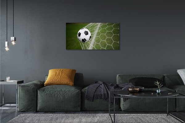 Quadro su tela Calcio 100x50 cm
