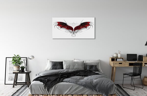 Quadro su tela Dragon Wings 100x50 cm