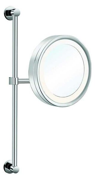 Specchio ingranditore 3x rotondo con illuminazione led | SP-3570 - KAMALU