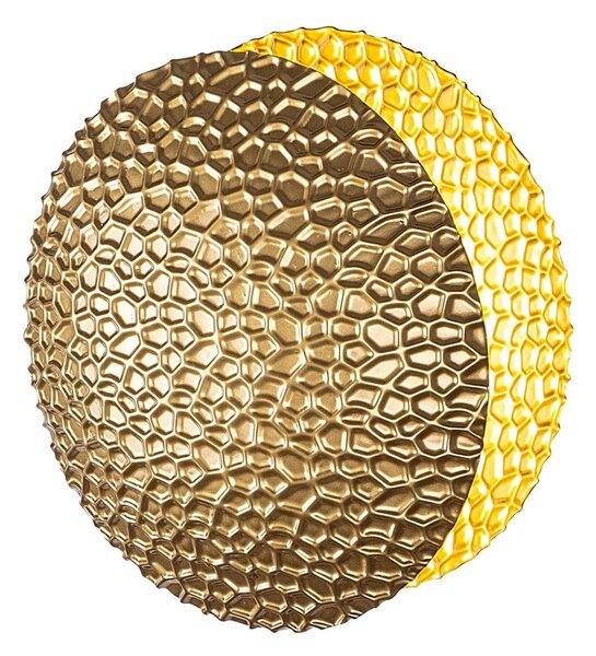 Lampada da parete LED dorata ø 21 cm Yosma – Opviq lights