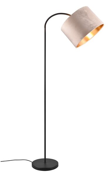 Lampada da terra nera e beige (altezza 205 cm) Julieta - Trio