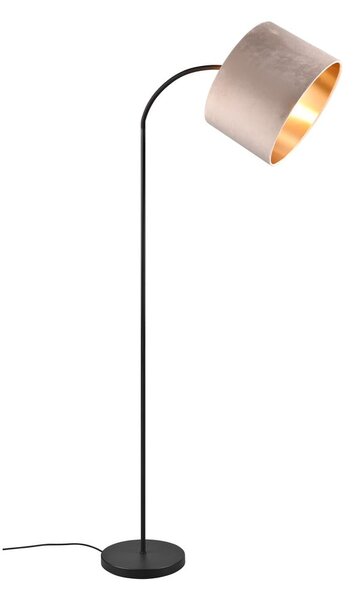 Lampada da terra nera e beige (altezza 205 cm) Julieta - Trio