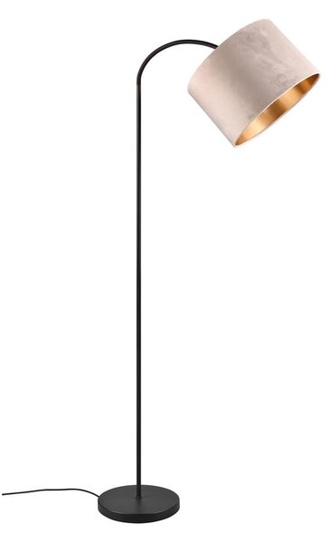 Lampada da terra nera e beige (altezza 205 cm) Julieta - Trio