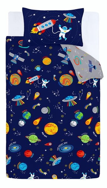 Biancheria da letto singola per bambini 135x200 cm Lost In Space - Catherine Lansfield