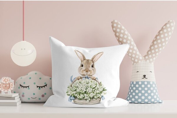 Federa con motivo pasquale 43x43 cm - Mila Home
