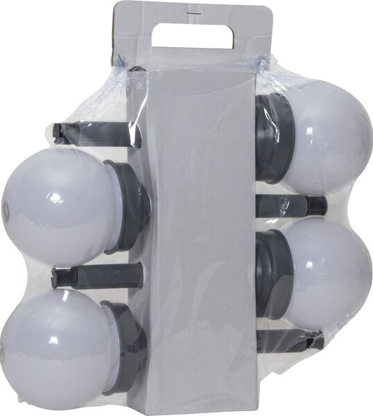 Set di 4 luci solari da esterno, altezza 27 cm Globus - Star Trading