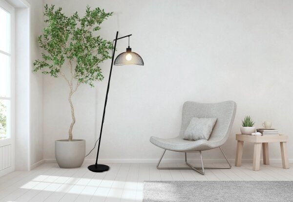 Eglo 43307 - Lampada da terra POMPEYA 1xE27/60W/230V