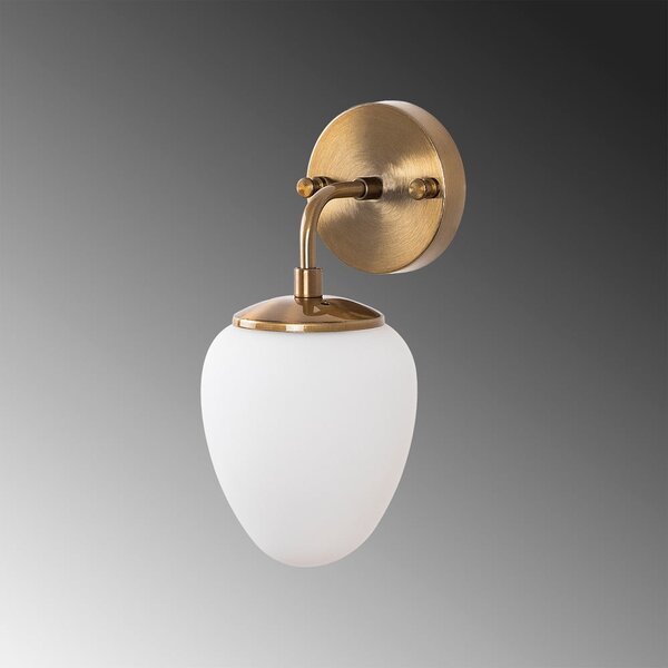 Lampada da parete color bronzo ø 12 cm Nassao – Opviq lights