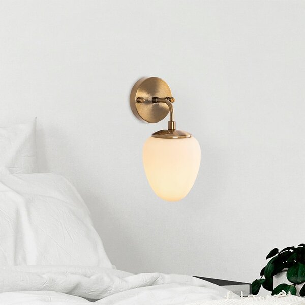 Lampada da parete color bronzo ø 12 cm Nassao – Opviq lights