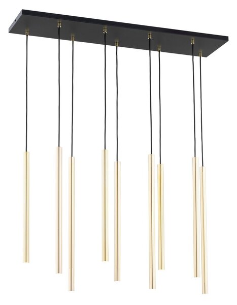 Lampada a Sospensione SELTER 9 BLACK, WHITE e GOLD Colore del corpo Oro