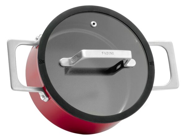 Pentola con coperchio incluso/con superficie in ceramica 2,4 l Meda 4.0 – FABINI