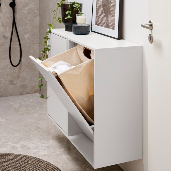 Cesta per il bucato da parete bianca Laundry Box – ReCollector