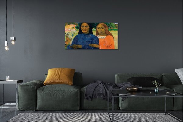 Quadro su tela Ritratto d'arte di donne 100x50 cm